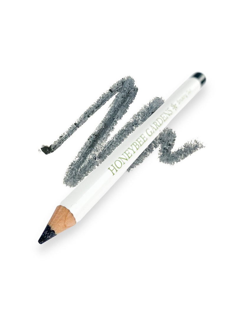 Honeybee Gardens Effortless Eyeliner Pencil in Smoking Gun, Rich Pigmentation, Smooth, Long-Wearing, Vegan, Gluten-Free