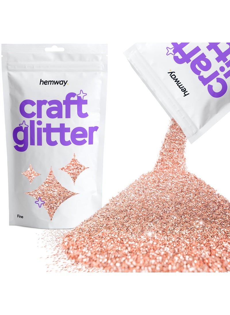 Hemway Craft Glitter 100g / 3.5oz Glitter Flakes for Arts Crafts Tumblers Resin Epoxy Scrapbook Glass Schools Paper Halloween Decorations - Fine (1/64