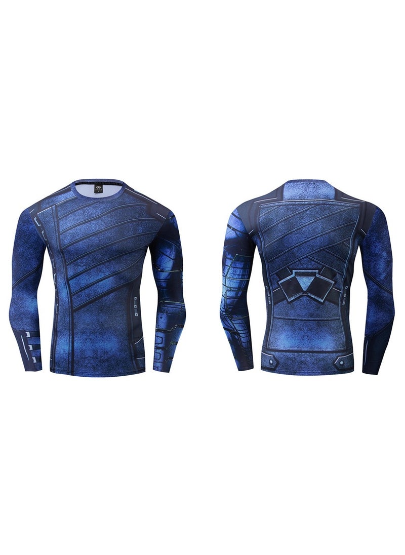 New Sports And Fitness Quick Drying Clothes Long Sleeved T-shirt