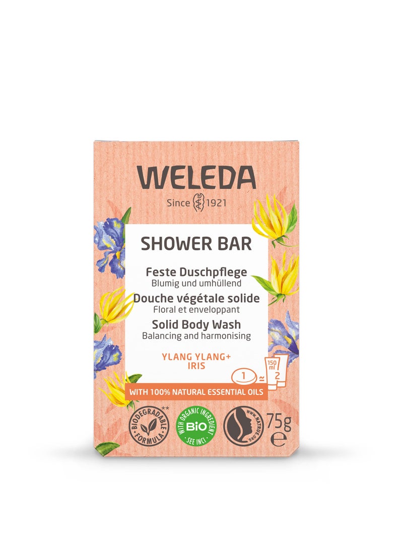 Weleda Ylang Ylang and Iris Shower Bar, Clear