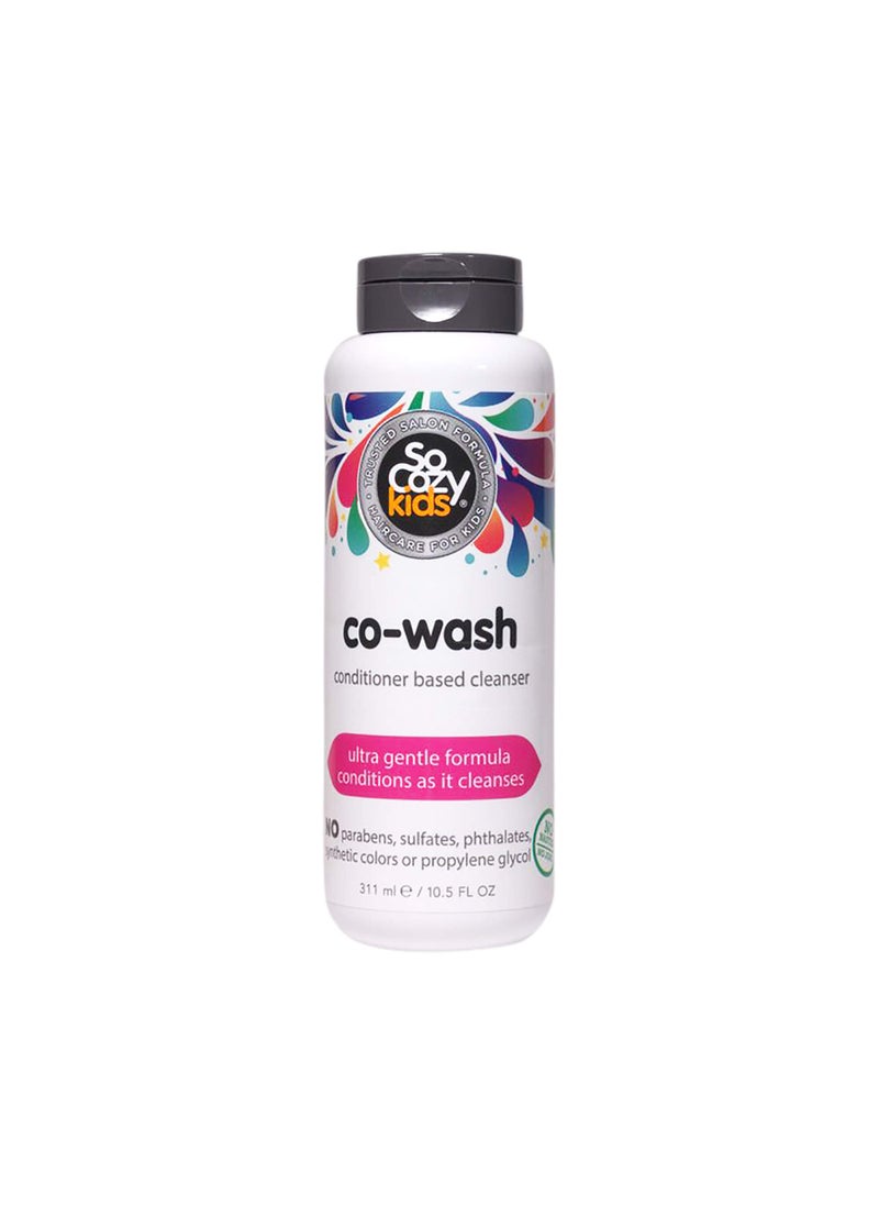 So Cozy Co-Wash Cleansing Conditioner For Kids Hair | Ultra Gentle Formula | 10.5 fl oz | No Parabens, Sulfates, Synthetic Colors or Dyes