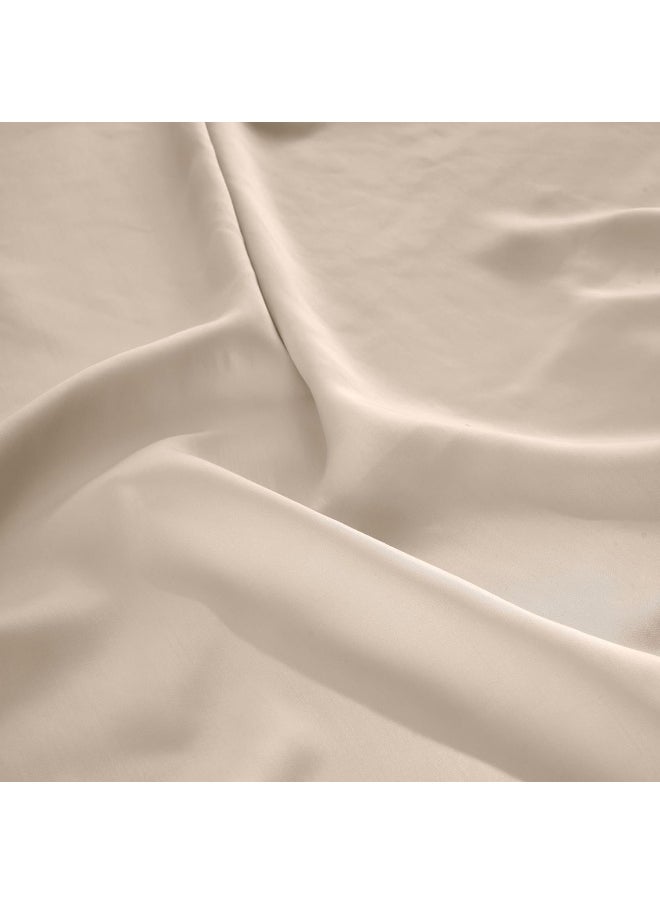 Superior Modal from Beechwood 400 Thread Count Duvet Cover Set, Soft Cool Bedding Essentials, Sateen Weave, Set Includes 1 Duvet Cover with Button Closure, 2 Pillow Shams, King/California King, Linen