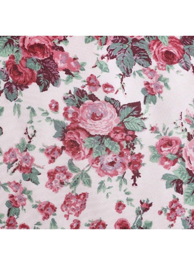 Betsey Johnson - King Sheets, Luxurious Satin Bedding Set, Smooth & Silky Home Decor (Vintage Floral Pink, King)