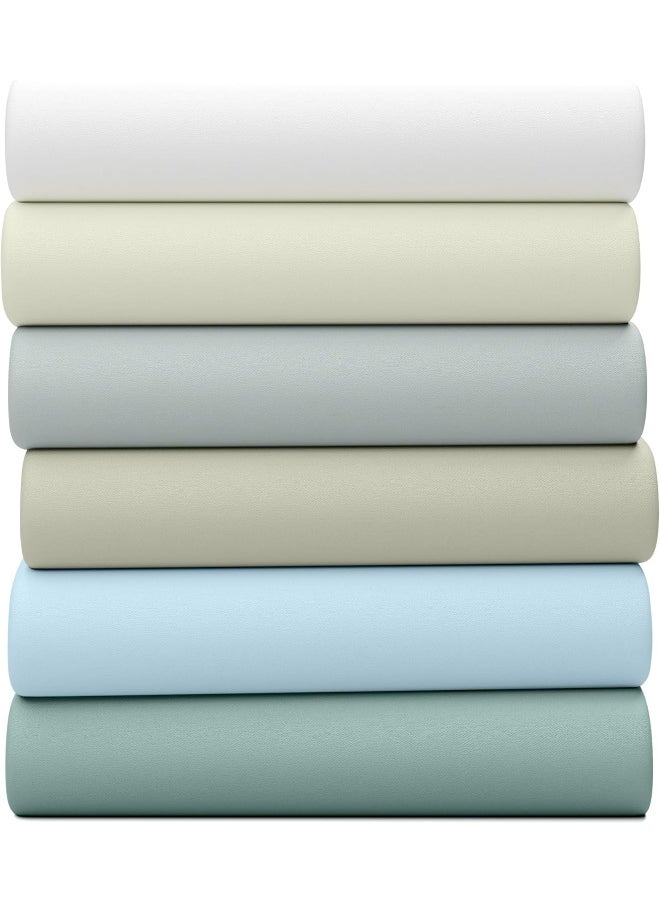 SUPREME ELEGANCE 800 Thread Count Queen Fresh Ivory Sheets Set, Ultra Soft & Silky Cotton Rich Easy Care Bed Sheets, Sateen Sheet Set with Deep Pocket (1 Flat Sheet, 1 Fitted Sheet & 2 Pillowcases)