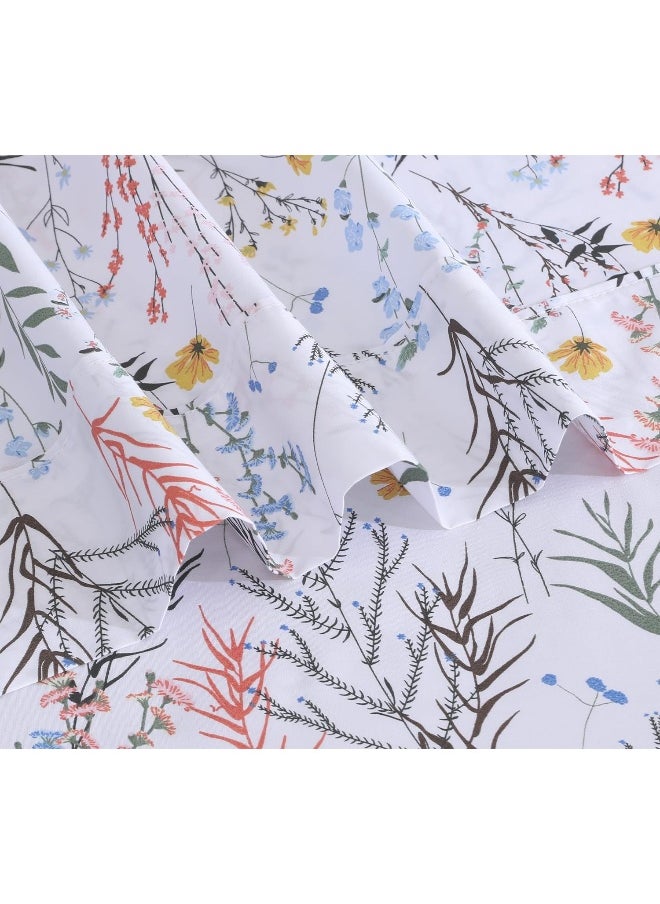 RUVANTI 100% Cotton Sheet Sets T-200 Aroma - Queen
