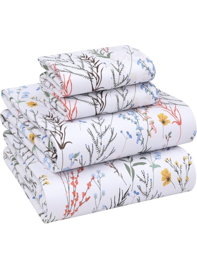 RUVANTI 100% Cotton Sheet Sets T-200 Aroma - Queen