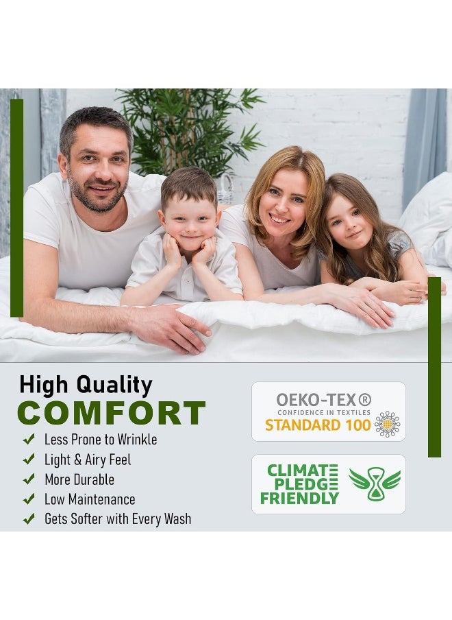 RUVANTI 100% Cotton Sheet Sets T-200 Aroma - Queen