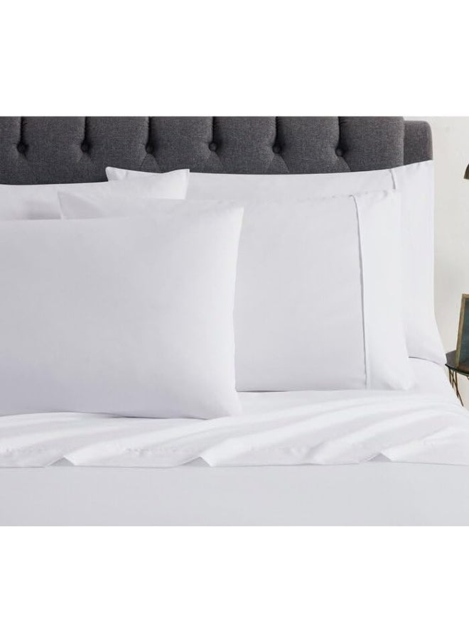 Spirit Linen home Hotel Queen Size Bed Sheets Set - 6PC Solid Ultra Soft Microfiber Bed Sheets - Easy to Clean, Sheets Queen Size with Fitted Sheet, Flat Sheet & Pillowcases