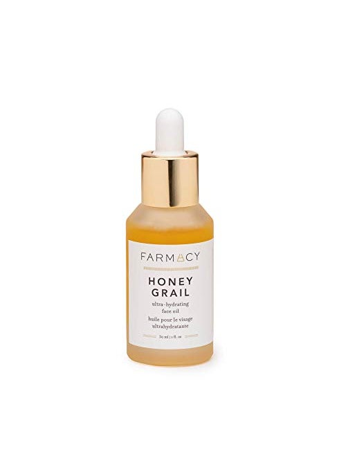 Farmacy Hydrating Face Oil - Honey Grail Nourishing Oil for Skin & Hair - Infused with Sea Buckthorn Oil, Rosehip Oil & Buckwheat Honey to Moisturize & Maintain a Healthy Skin Barrier (30ml)