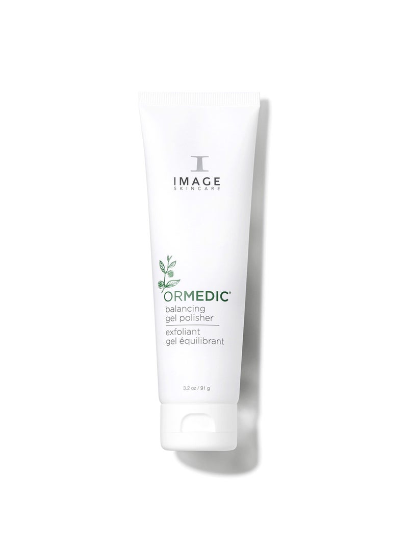 IMAGE Skincare, ORMEDIC Balancing Gel Polisher, Daily Facial Cleanser to Smooth, Brighten & Refine Skin with a Blend of Natural Ingredients, 3.2oz