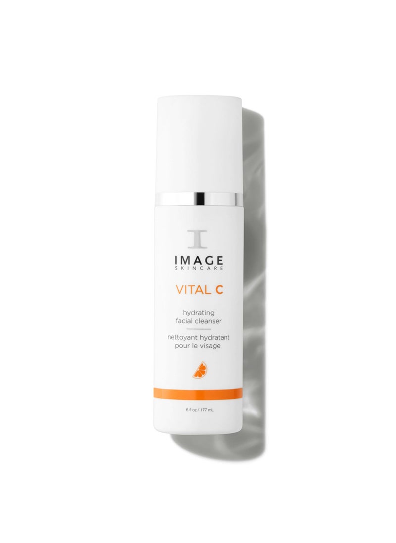 IMAGE Skincare, VITAL C Hydrating Facial Cleanser, Gentle Face Wash with Vitamin C, E and A, 6 fl oz