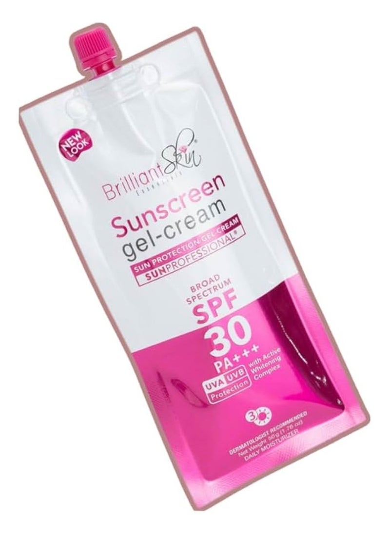 ESSENTIALS SUNSCREEN GEL CREAM SPF 30 (50G) UVA+UVB 50g