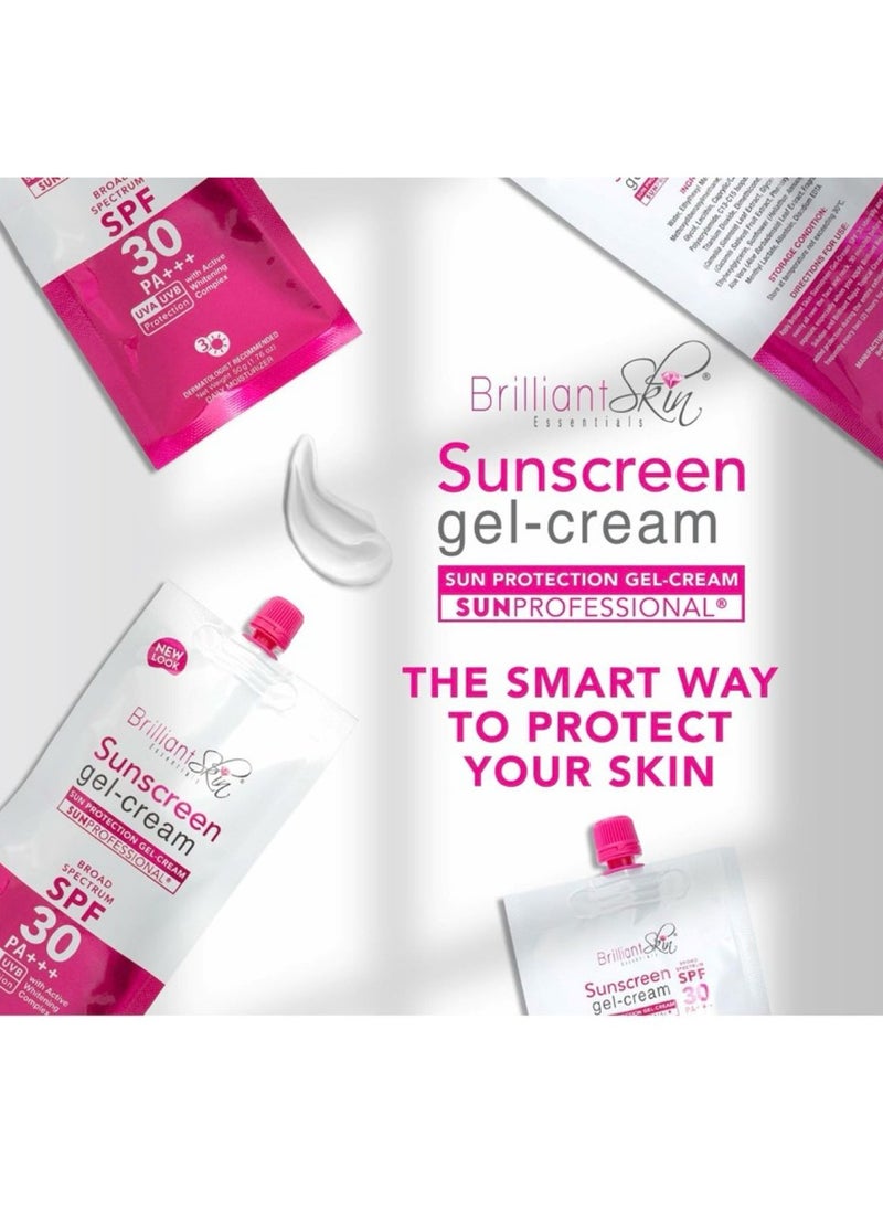 ESSENTIALS SUNSCREEN GEL CREAM SPF 30 (50G) UVA+UVB 50g