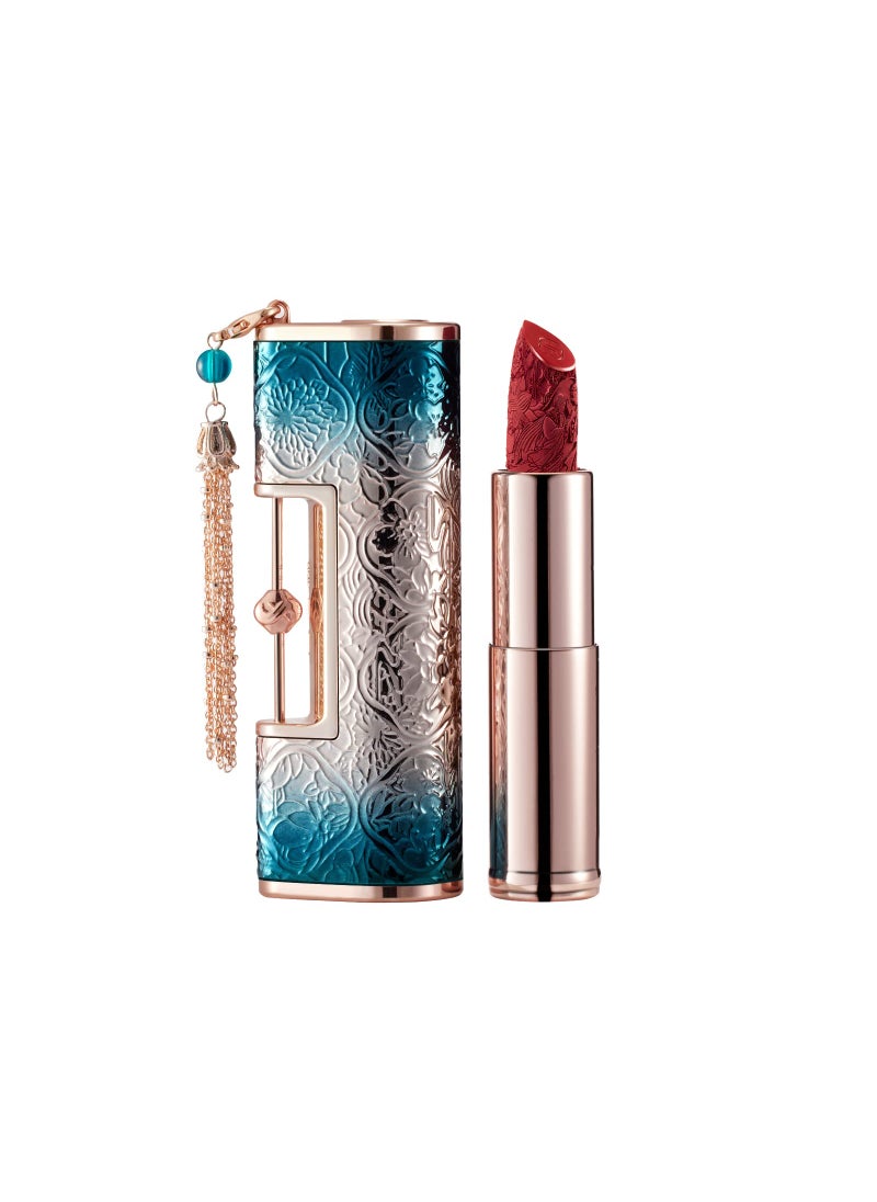 FLORASIS Blooming Rouge Love Lock Lipstick Long-Lasting Sculpting Lipstick Misty Matte Finish Lightweight Nourishing for Everyday Use (M1666 Bed of Roses)