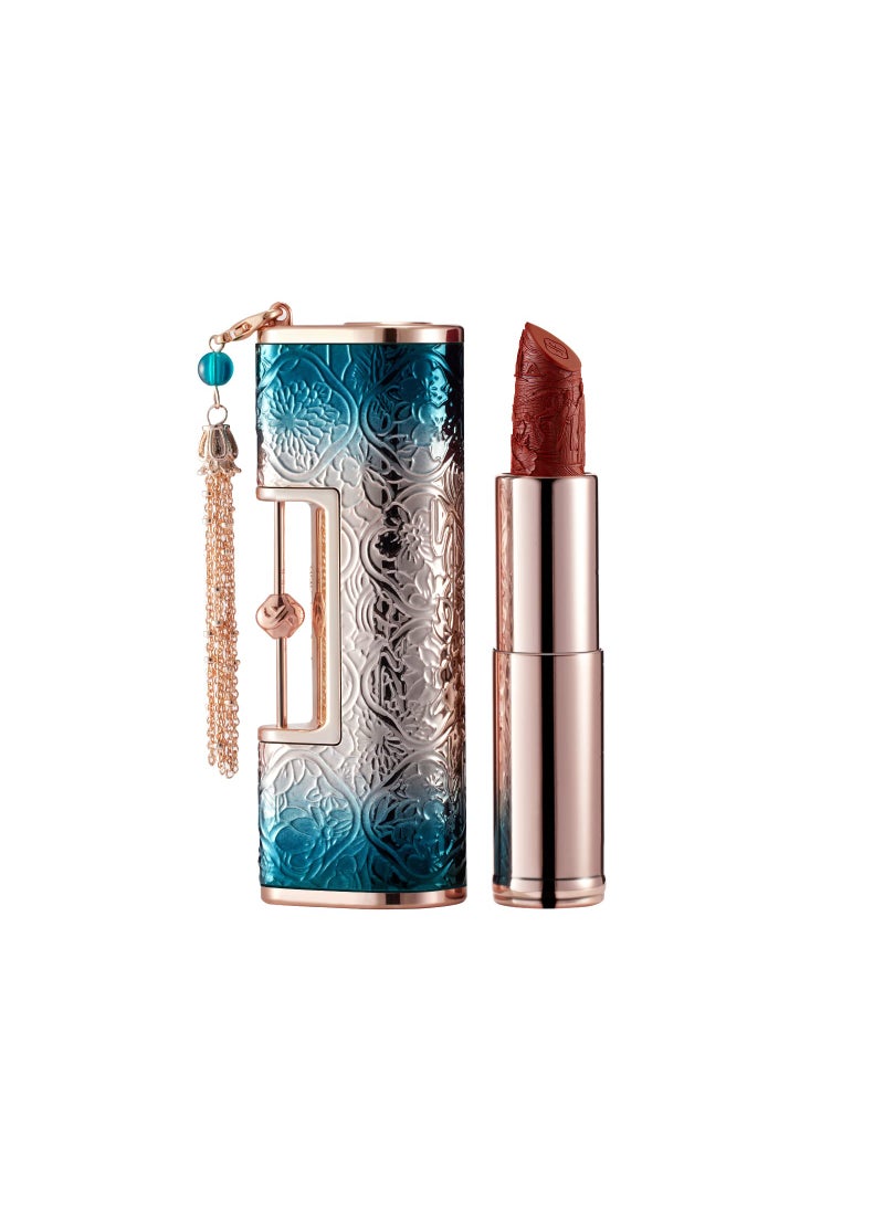 FLORASIS Blooming Rouge Love Lock Lipstick Long-Lasting Sculpting Lipstick Misty Matte Finish Lightweight Nourishing for Everyday Use (M317 Be With You)