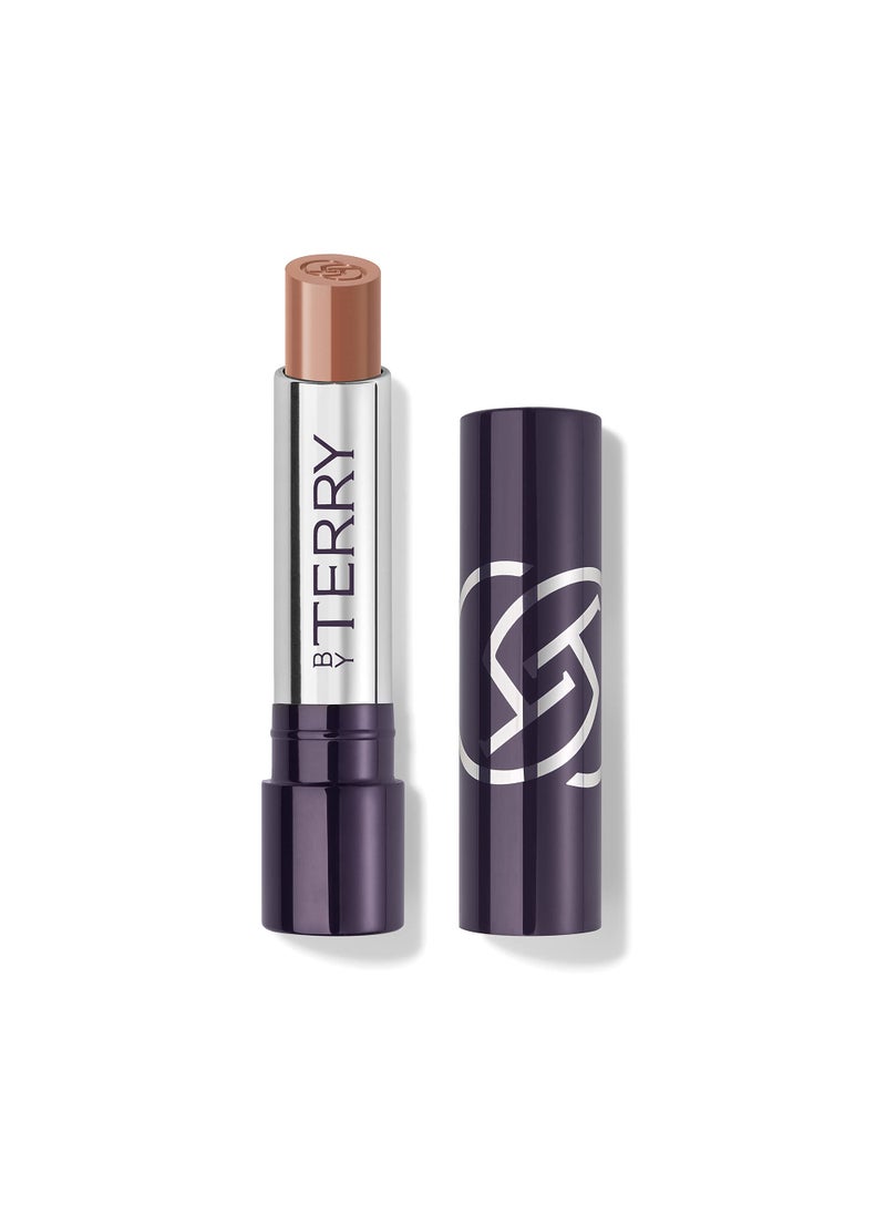 By Terry Hyaluronic Hydra-Balm Hydrating Lipstick, For Soft, Plump Lips, UV Defense, Add Color & Shine, Vegan, #3 Tea Time