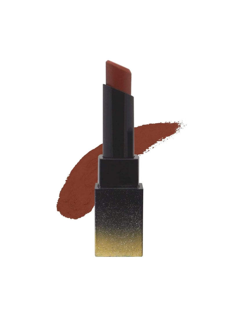 SUGAR Cosmetics Nothing Else Matter Longwear Lipstick With Premium Matte Finish- 31 Simmer Brown (Milk Chocolate Brown/Almond Brown) Matte Finish, Water-Resistant, Longlasting, Paraben Free