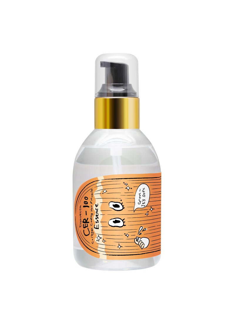 Elizavecca CER-100 Collagen Coating Hair Muscle Essence 150ml/5.07 fl.oz. - Leave-In Treatment Oil for Dry & Natural Hair | K-Beauty