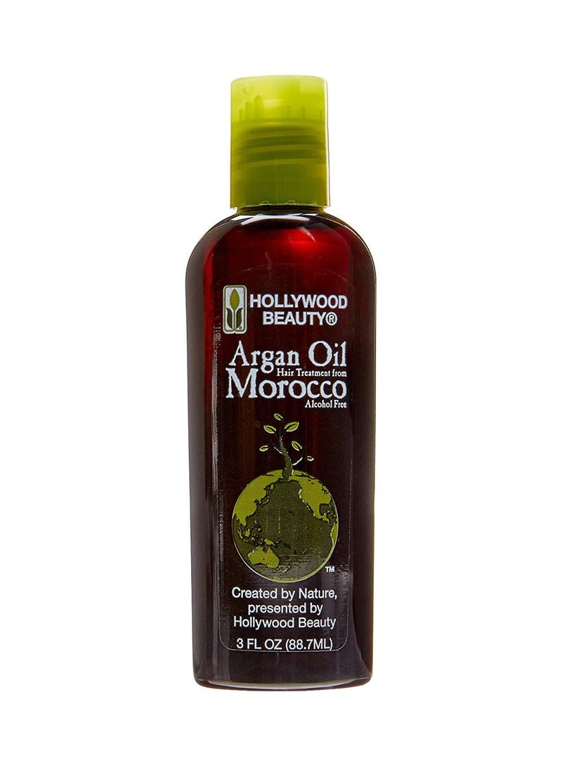 Hollywood Beauty Argan Oil Hair Treatment, Red, 3 Fl Oz (HB-540)
