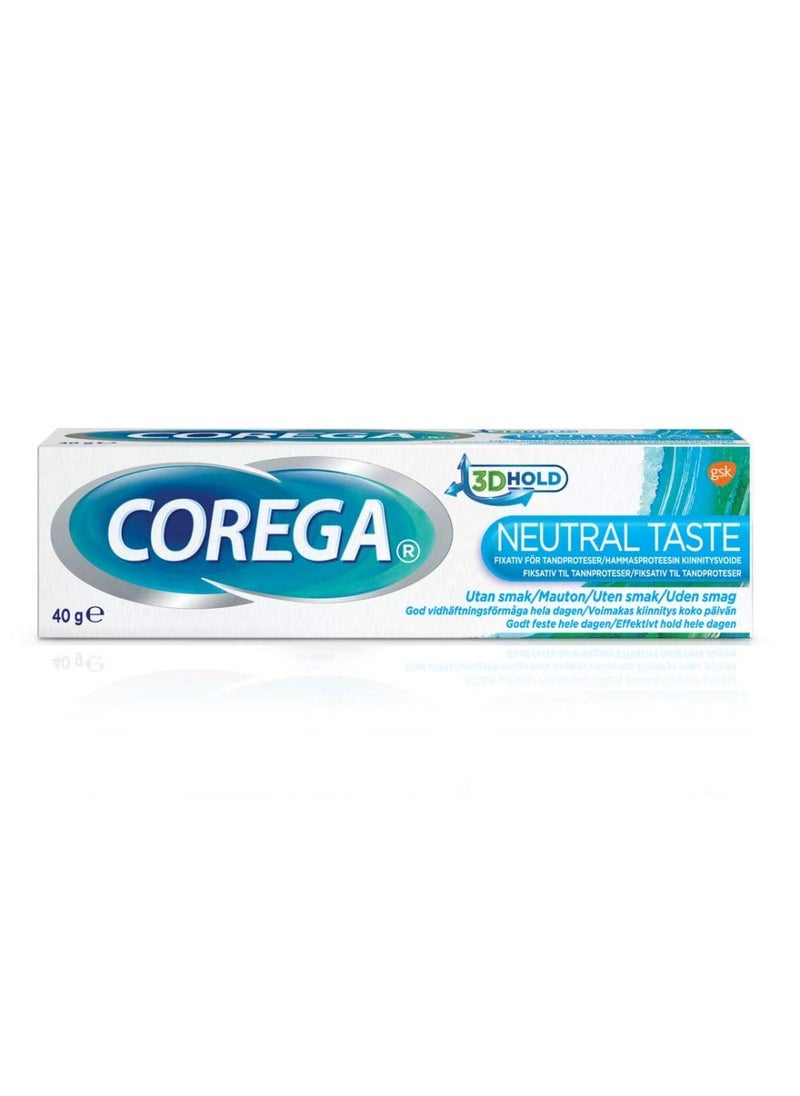 Corega Neutral 3D Hold Comfort adhensive cream