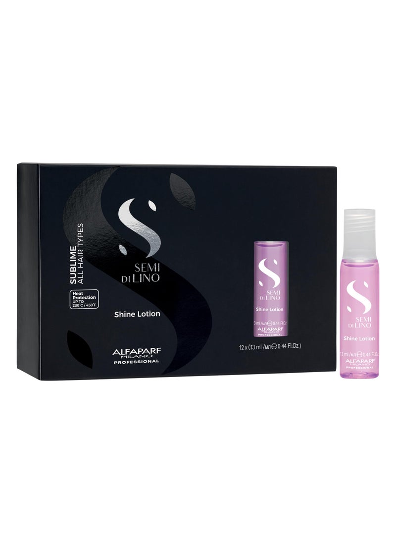 Alfaparf Milano Semi Di Lino Sublime Shine Lotion Leave In Hair Treatment