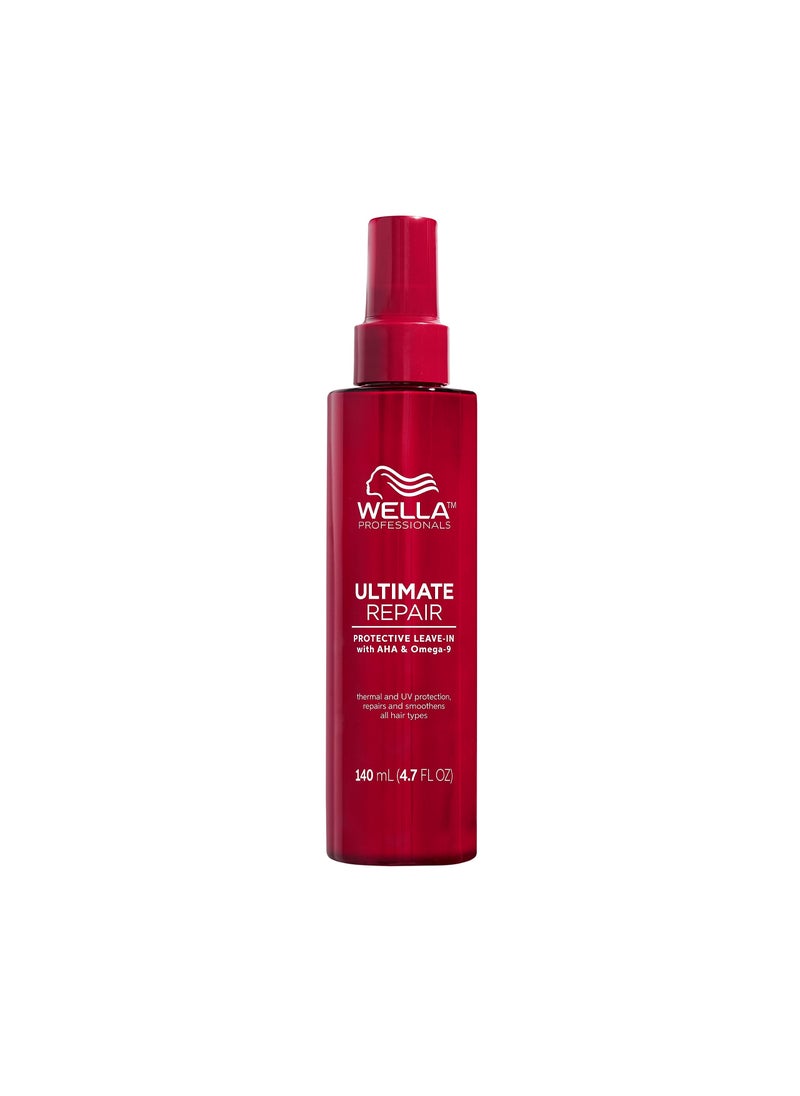 Wella Professionals ULTIMATE REPAIR Protective Leave-In Treatment|Hair Repair Treatment for Damaged Hair | Replenishes and Repairs | 4.7 Fl Oz