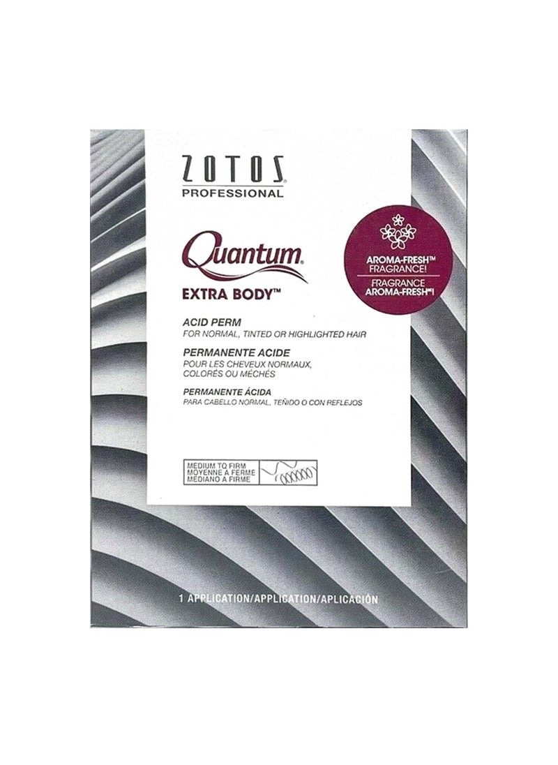 Zotos Quantum Extra Body Acid Permanent Unisex Treatment 1 Application
