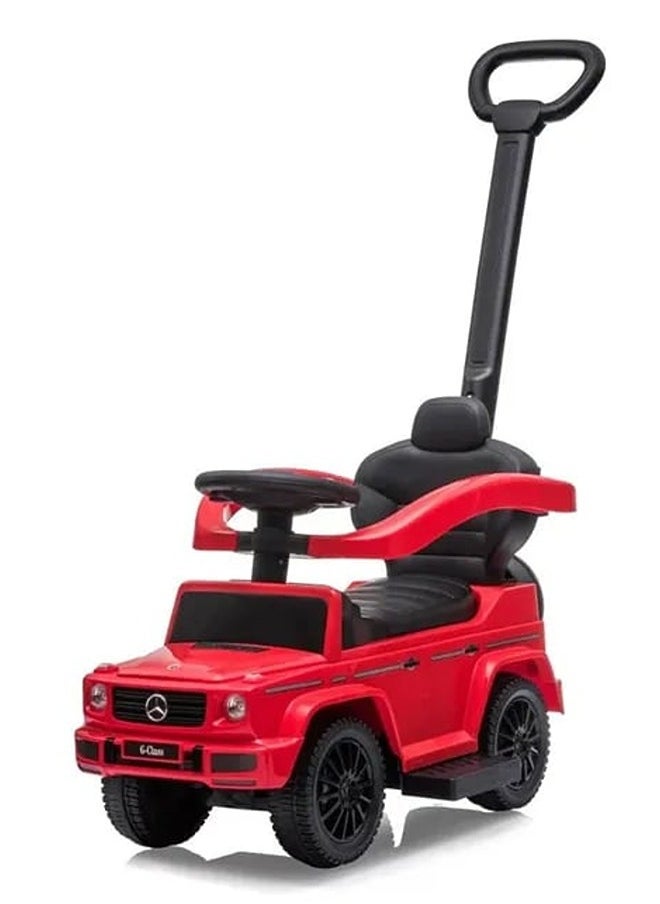 Officially Licensed Kids Ride on Mercedes Benz G63 Push Car With Handle Best Gift For Kids-Red