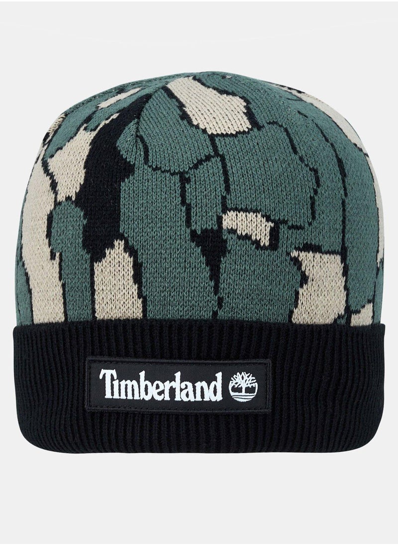 Cranmore Bark Camo Knit Beanie