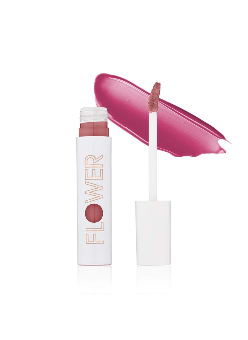 FLOWER BEAUTY By Drew Barrymore Bitten Lip Stain - Long-Lasting Color - Hydrating + Water-Based Formula - Gel-Like Texture - (Play)