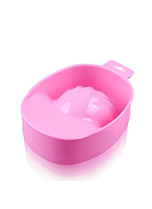 AKOAK 1 Pack Nail Soaking Bowl Dead Skin Cleaning Softening Care bowl Five Finger Soaking Nail Remover Bowl DIY Nail Salon Softening Dead Skin Nails Cleaning Care Special Tools