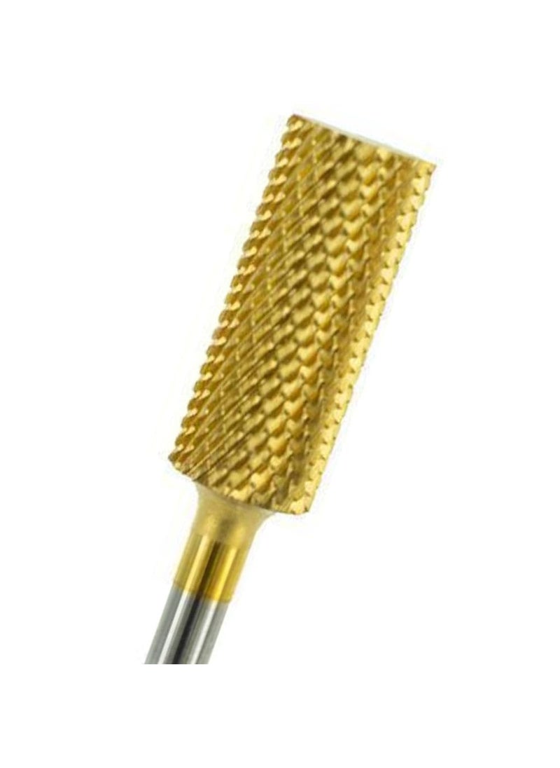 Medicool Gold Carbide Barrel Nail Filing and Shaping Bit for Manicure | CC2