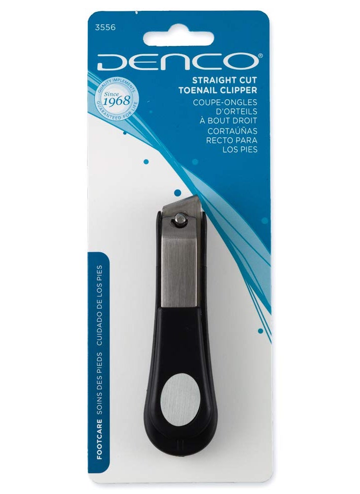 Straight Cut Toenail Clipper Stainless Steel