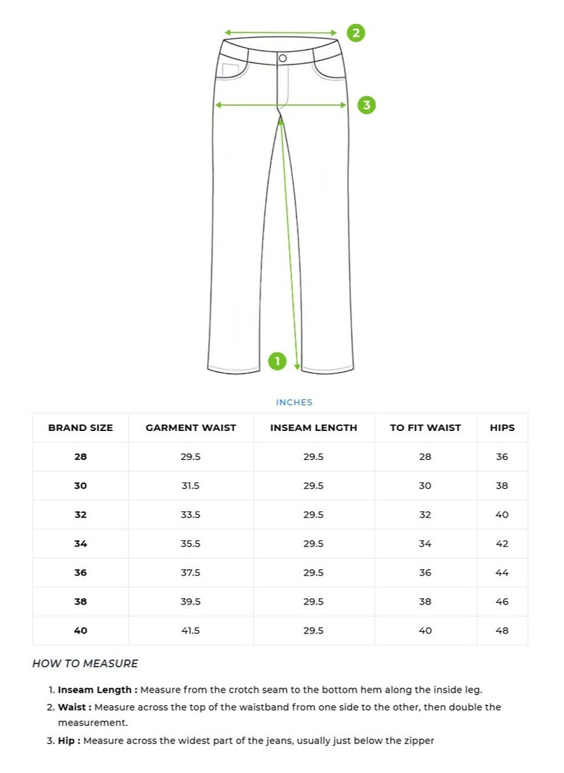 Men’s Jeans Lightweighted & Comfortable, Perfect for Casual Wear, Ideal for Everyday & Summer Wear