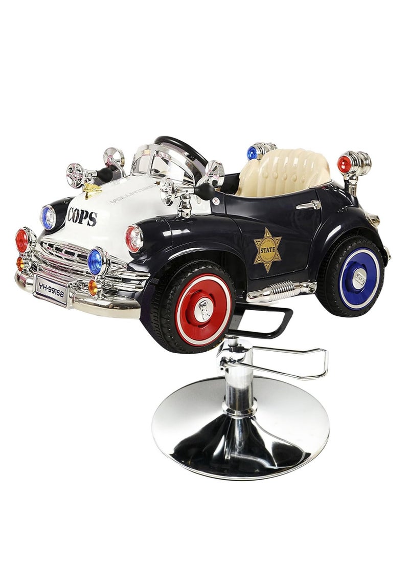 Baby Barber Chair Adjustable Kids Hair Cutting Chair Child Salon Car for Hairdressing