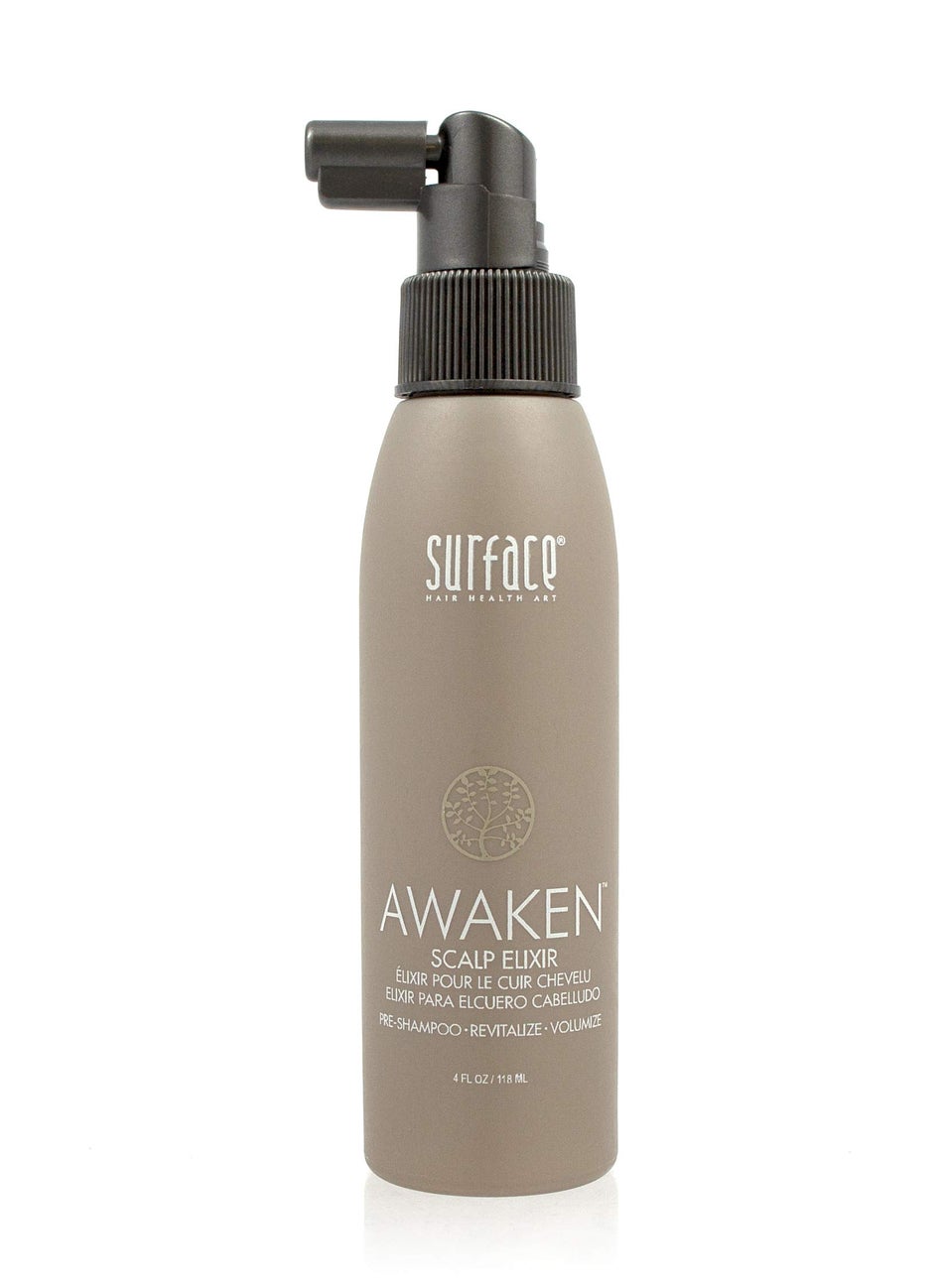 SURFACE Hair Awaken Scalp Elixir, Stimulate and Revitalize While Lifting Roots and Adding Volume, 4 Fl. Oz.