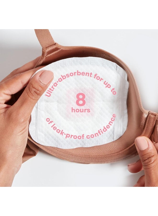 Frida Mom All Day Dry Disposable Nursing Pads Soft and Ultra Absorbent Breast Pads, Breastfeeding Essentials for Moms, 60 Count