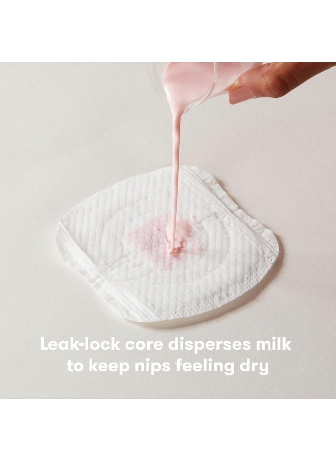 Frida Mom All Day Dry Disposable Nursing Pads Soft and Ultra Absorbent Breast Pads, Breastfeeding Essentials for Moms, 60 Count