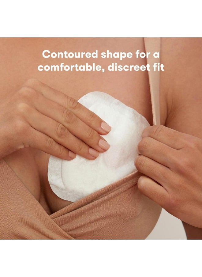 Frida Mom All Day Dry Disposable Nursing Pads Soft and Ultra Absorbent Breast Pads, Breastfeeding Essentials for Moms, 60 Count