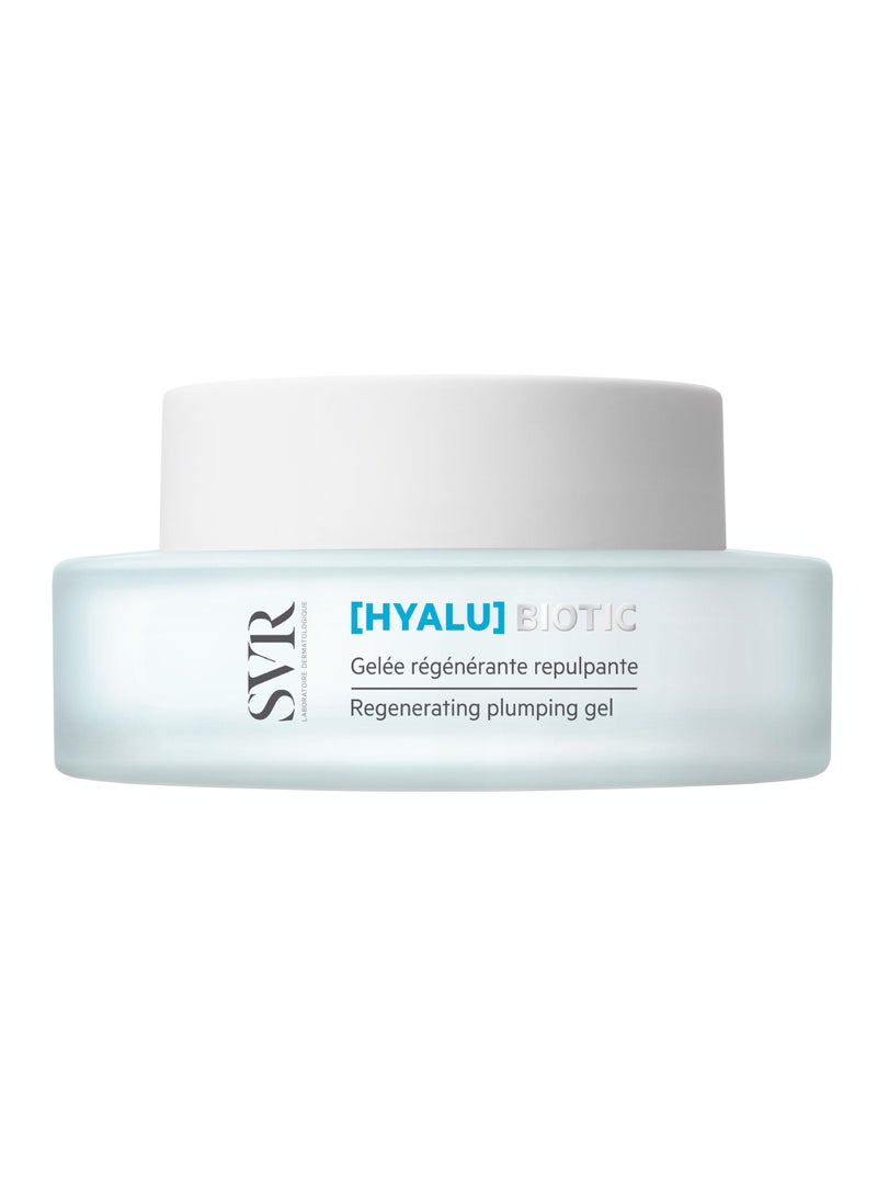 SVR [HYALU]Biotic Face Moisturizing Gel with Hyaluronic Acid, Probiotics and Stabilized Vitamin C for Dull, Dehydrated Sensitive Skin. 48hrs Hydration to Smooth the Appearance of Fine Lines, 1.7 fl.oz