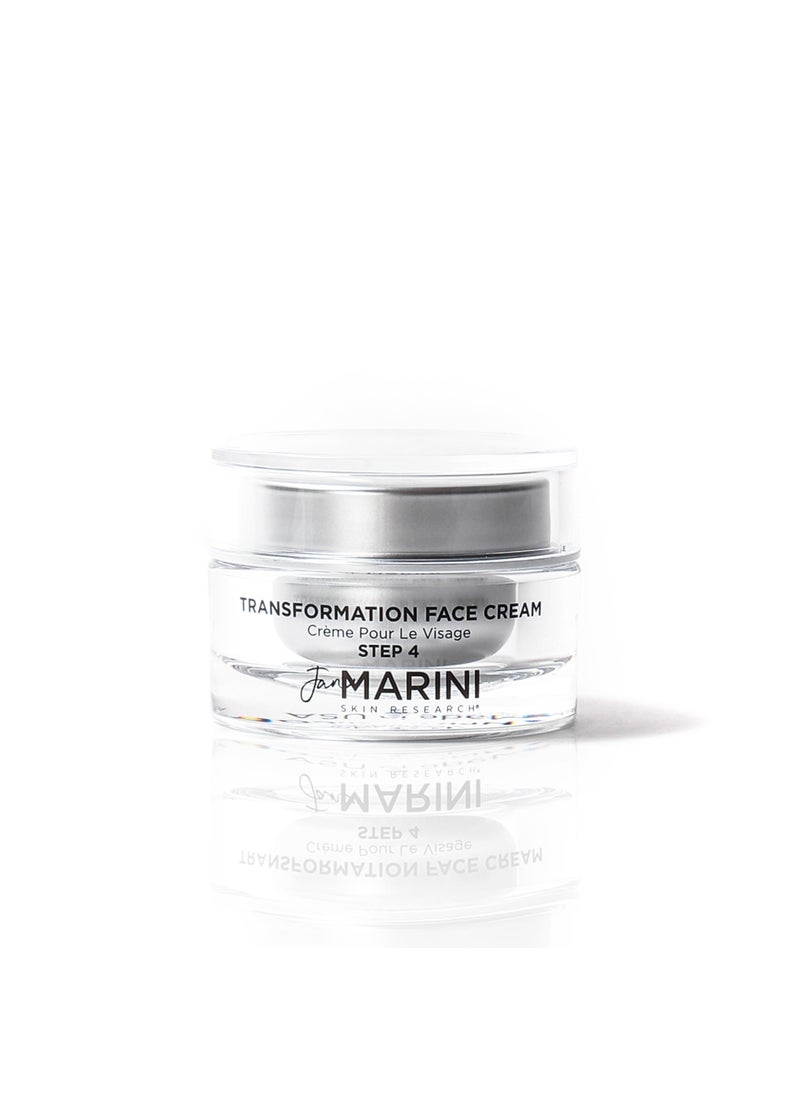 Jan Marini Skin Research Transformation Face Cream - Daily Hydrating Moisturizer for Face - Skincare Facial Cream - Facial Lotion for Dry Skin, Oily Skin & Combo Skin - 1 oz