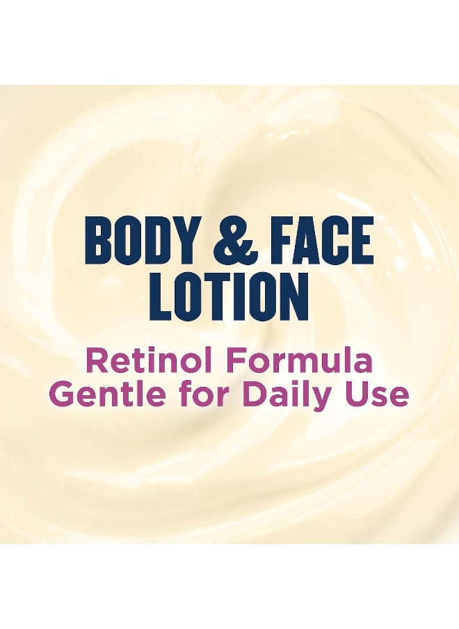 Age Renew Retinol Overnight Body & Face Lotion, With Retinol & Peptide Complex, 13 Oz.