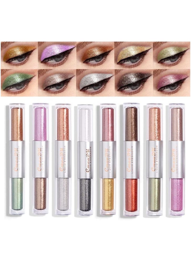 16 color waterproof liquid eye shadow flash eye shadow set eye shadow liquid makeup palette set