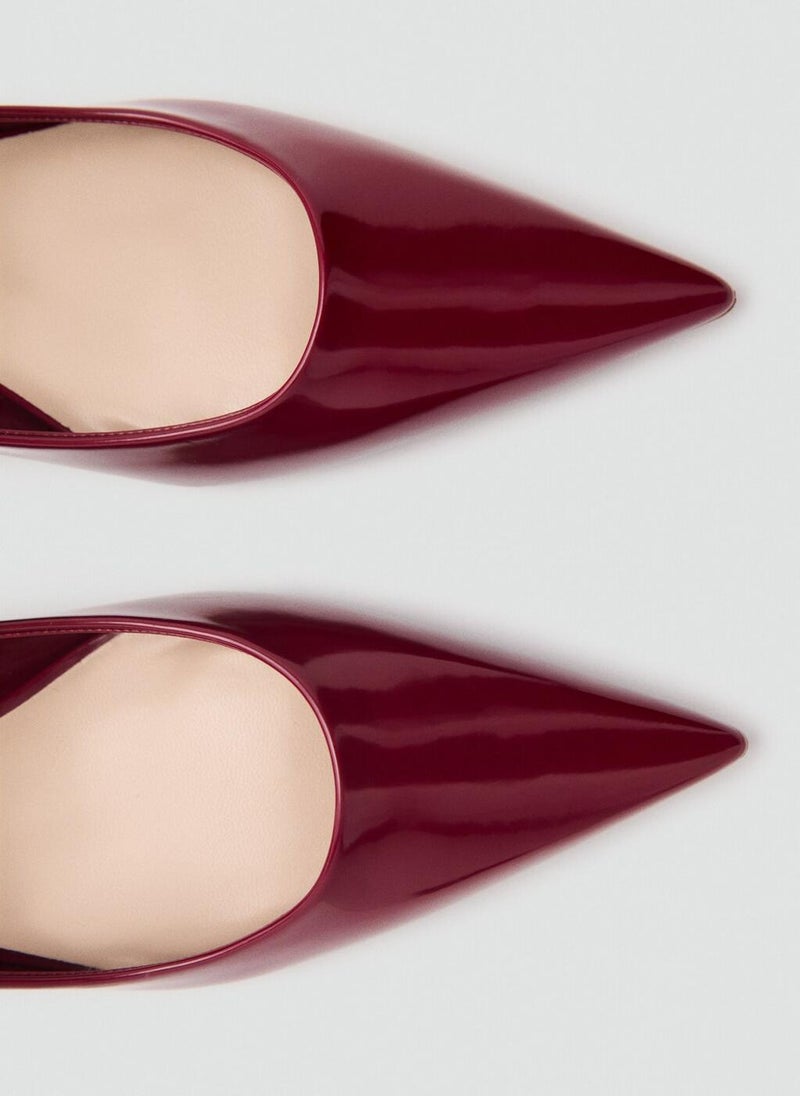 Kitten-Heel Pointed-Toe Pumps