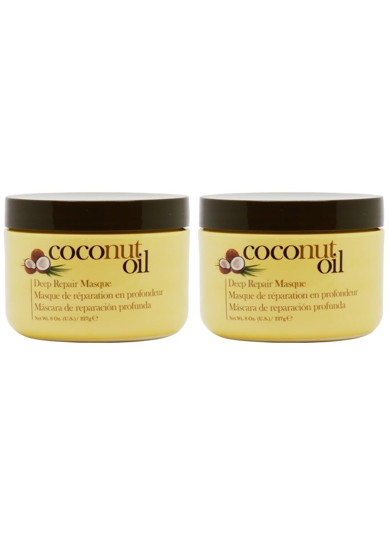 Hair Chemist Coconut Oil Masque 8 ounce (Pack of 2)