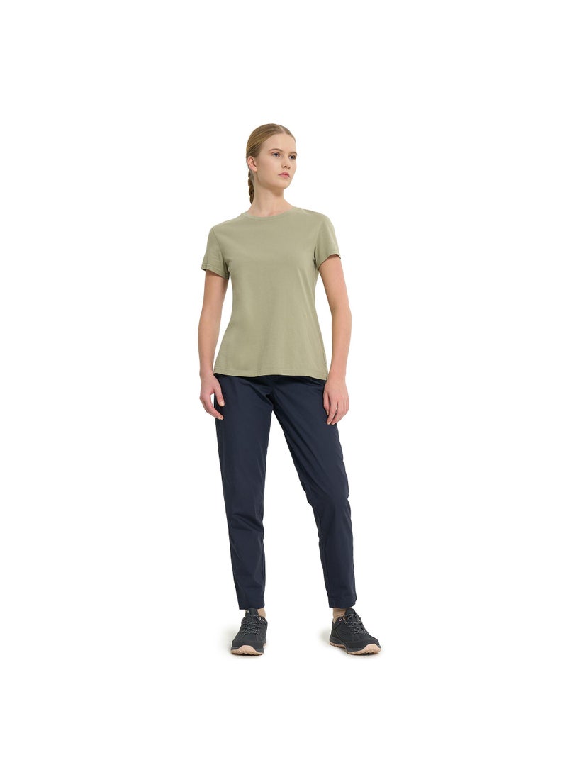 Outventure Travel Comfort Trousers – Stylish, Breathable Cotton Pants with 2 Pockets for Practical Travelers