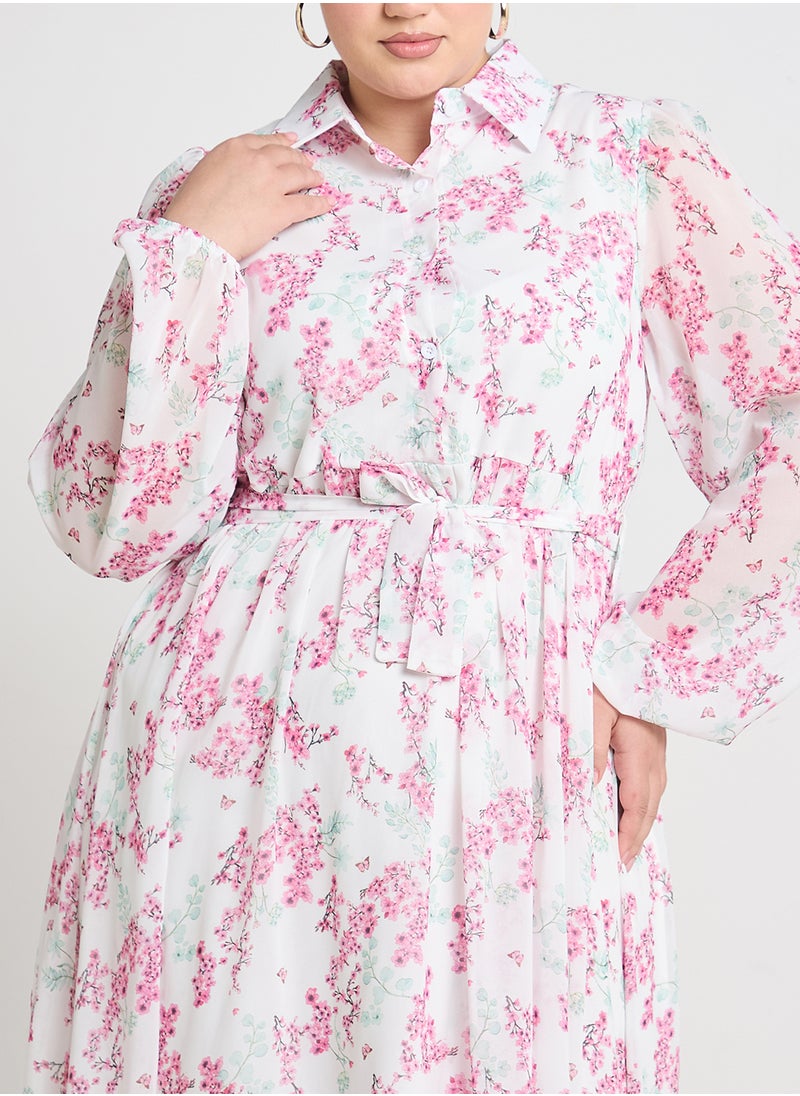 Floral Print Dress