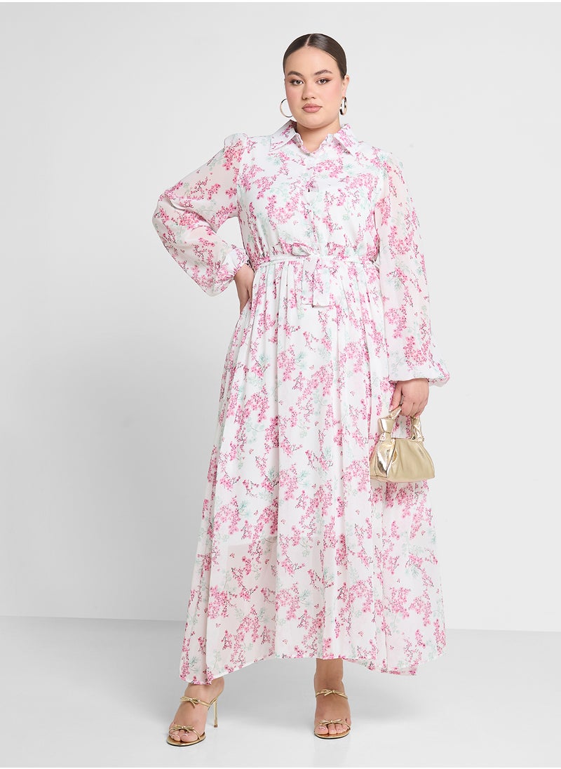 Floral Print Dress
