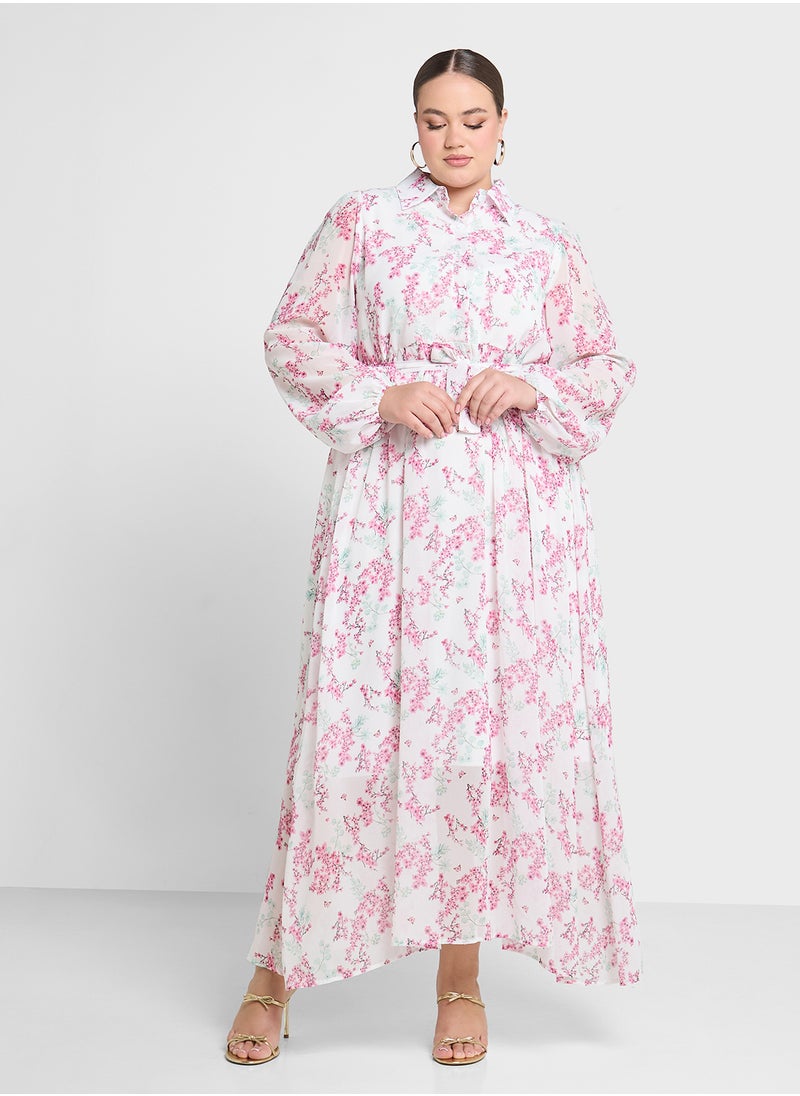 Floral Print Dress