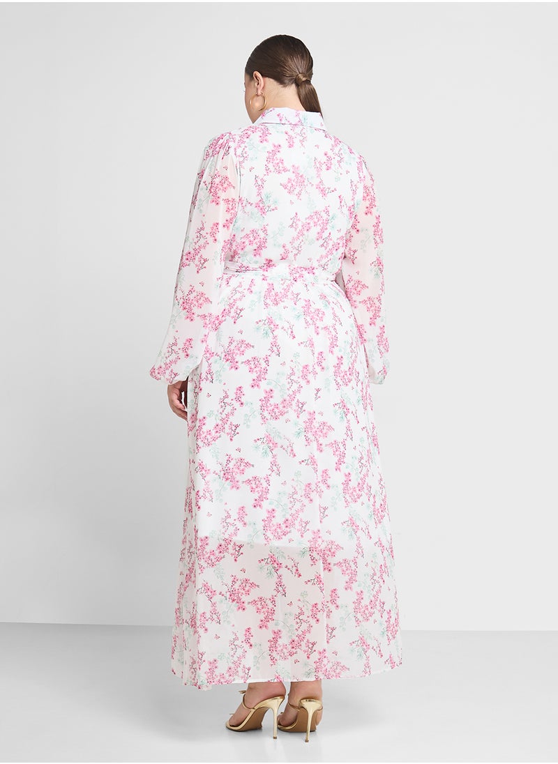 Floral Print Dress